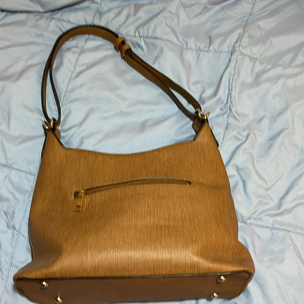 Gucci style bag brown and black with adjustable shoulder strap!! LIKE NEW!! - Picture 6 of 16